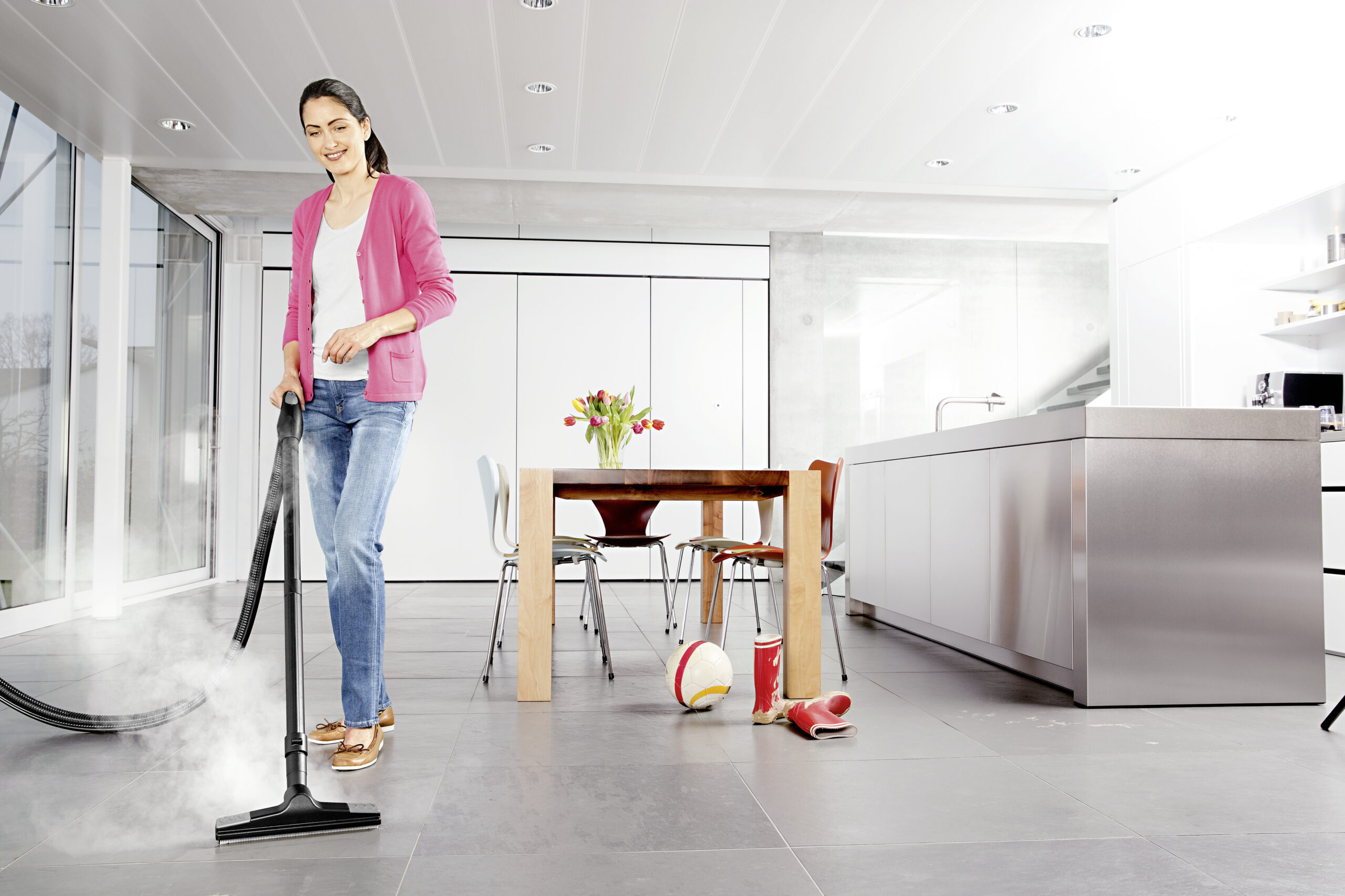 SV 7 Prem Gufuhreinsir+ryksuga /vatnshreinsun hvít - Image 4